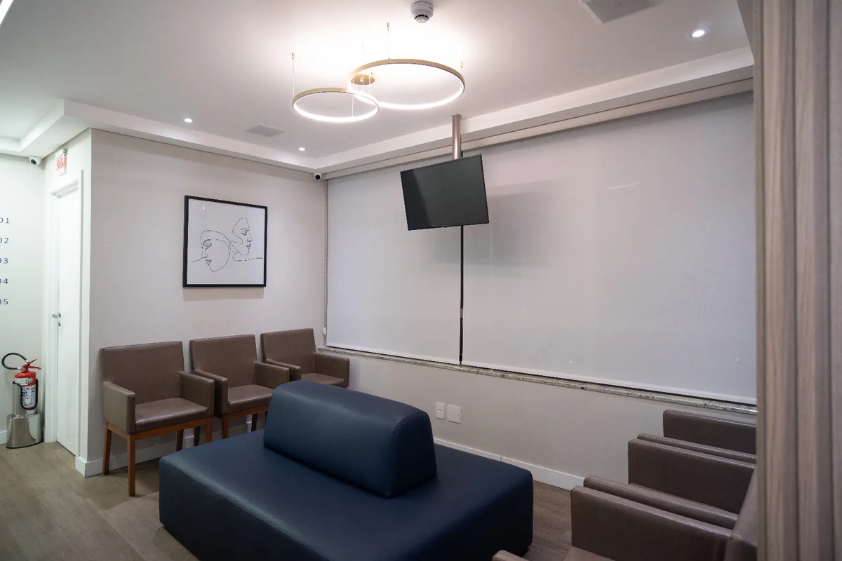 Sala de espera do CDO