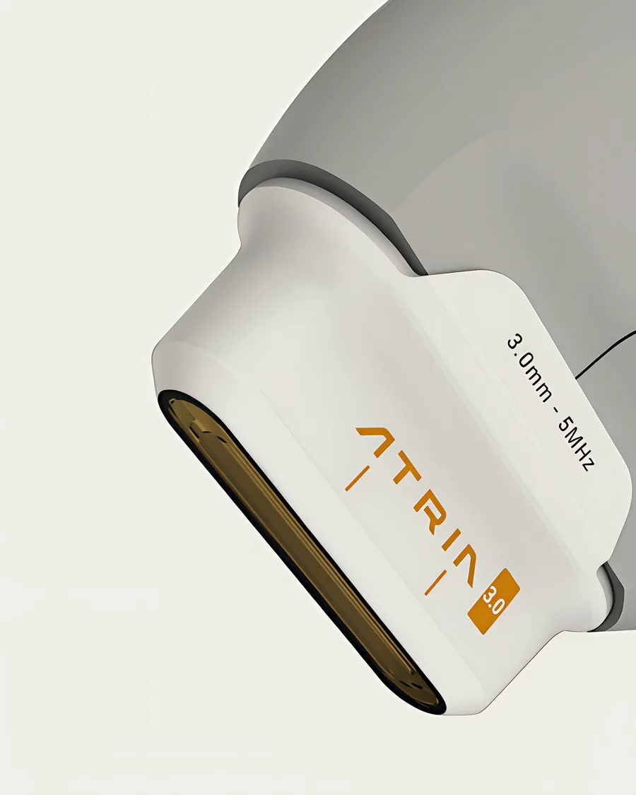 Transdutor do ultrassom microfocado Atria, de 3,0 mm e 5 MHz